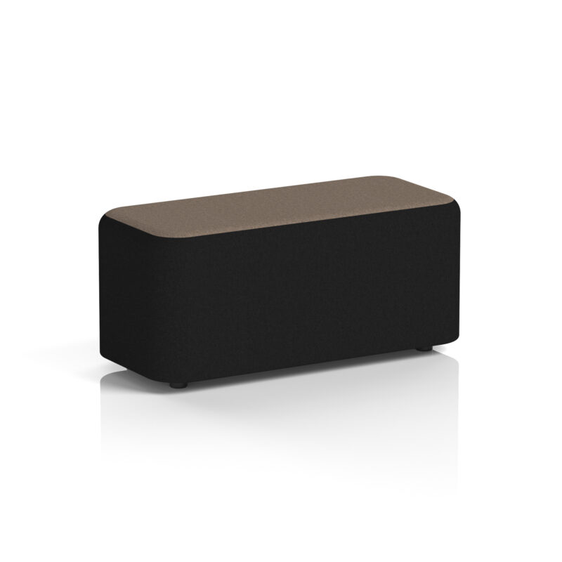 Whitmere Rectangular Stool in Two Tone - Image 9