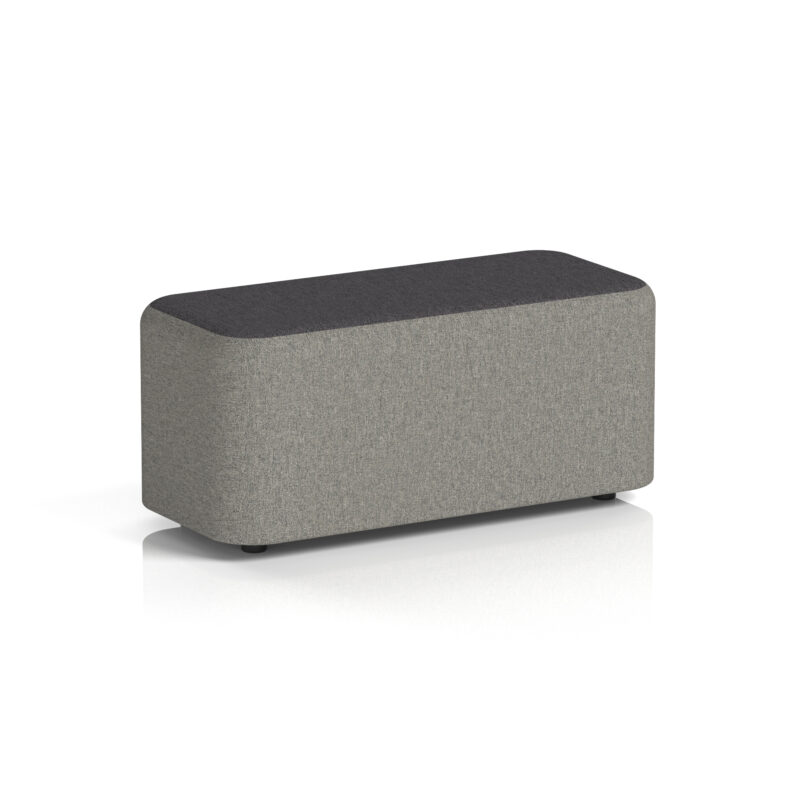 Whitmere Rectangular Stool in Two Tone - Image 10