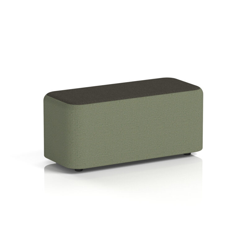 Whitmere Rectangular Stool in Two Tone - Image 14