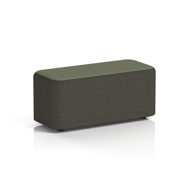 Whitmere Rectangular Stool in Two Tone - Image 16