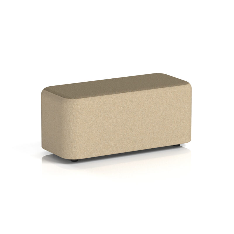 Whitmere Rectangular Stool in Two Tone - Image 17