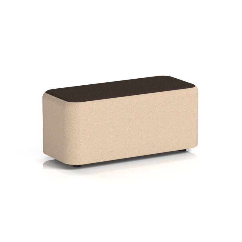 Whitmere Rectangular Stool in Two Tone - Image 19