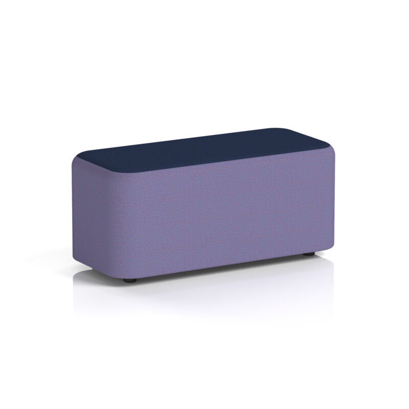 Whitmere Rectangular Stool in Two Tone - Image 22