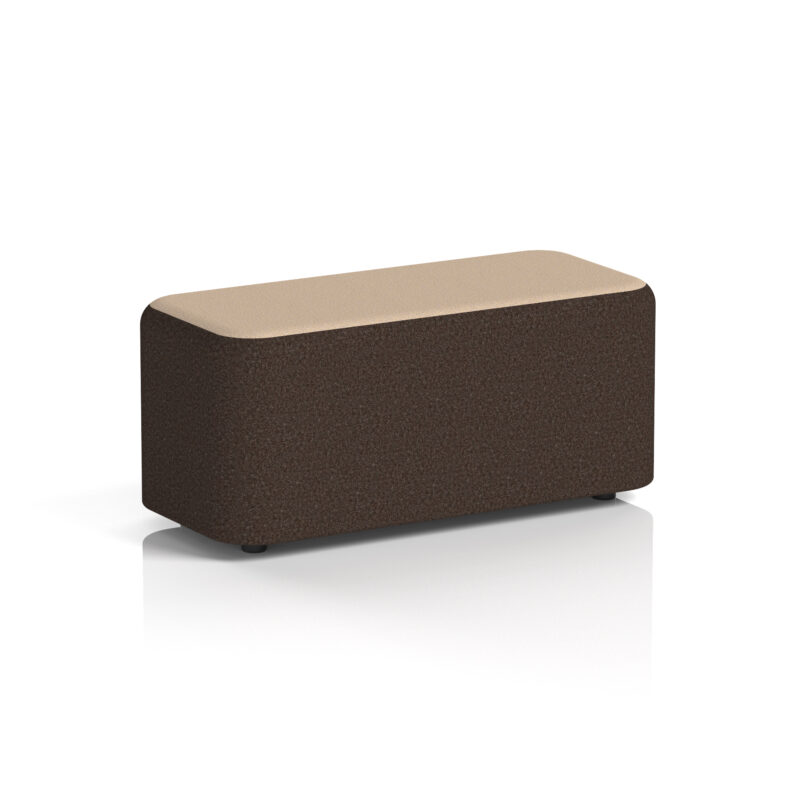 Whitmere Rectangular Stool in Two Tone - Image 24