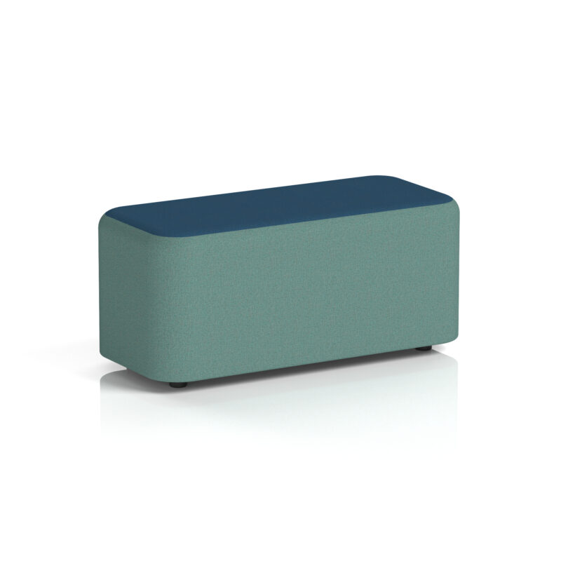 Whitmere Rectangular Stool in Two Tone - Image 25
