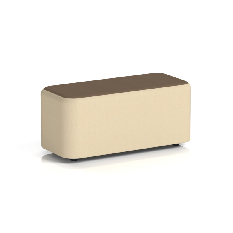 Whitmere Rectangular Stool in Two Tone - Image 30
