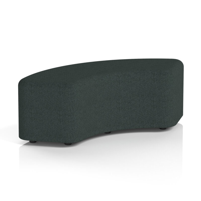 Whitmere Curved Stool in Single Tone - Image 2