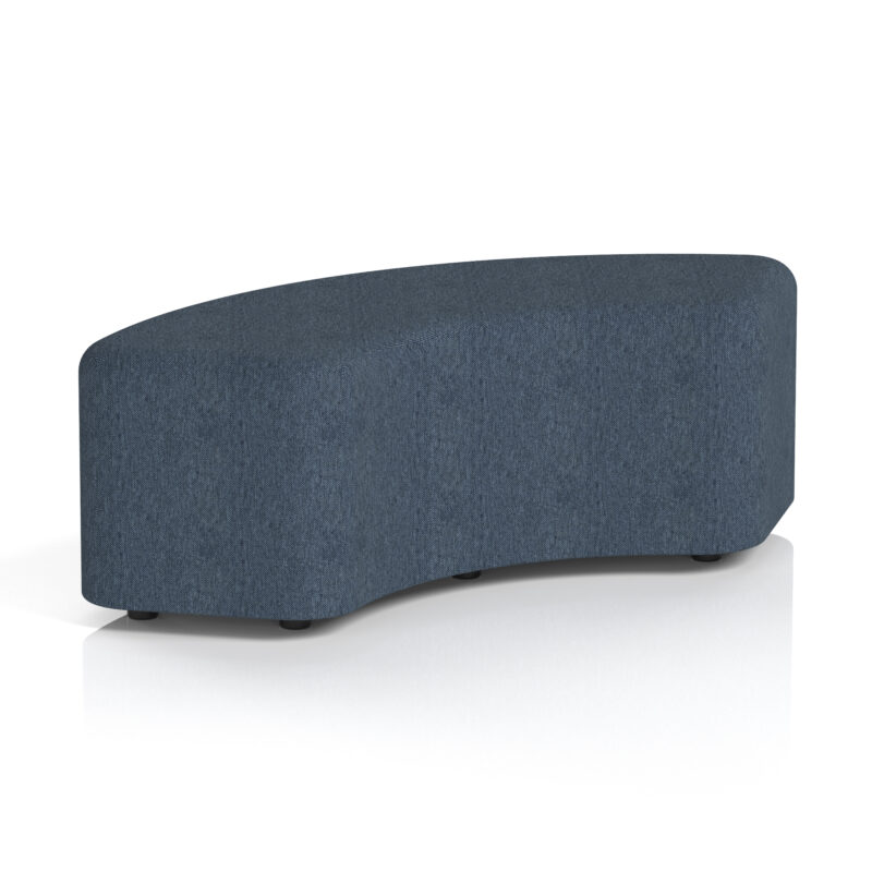Whitmere Curved Stool in Single Tone - Image 3