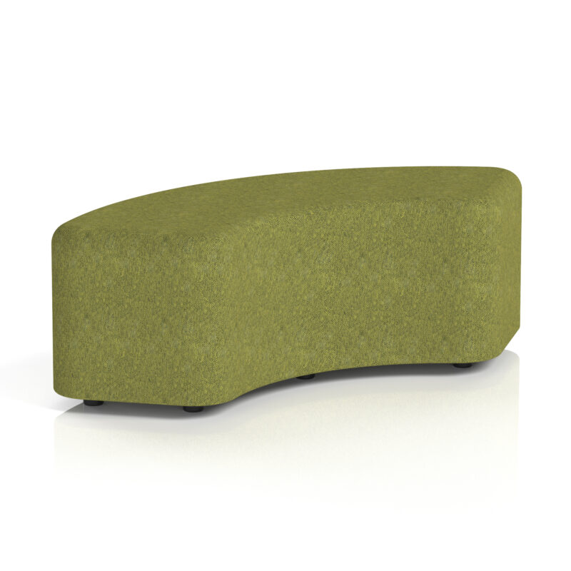 Whitmere Curved Stool in Single Tone - Image 4