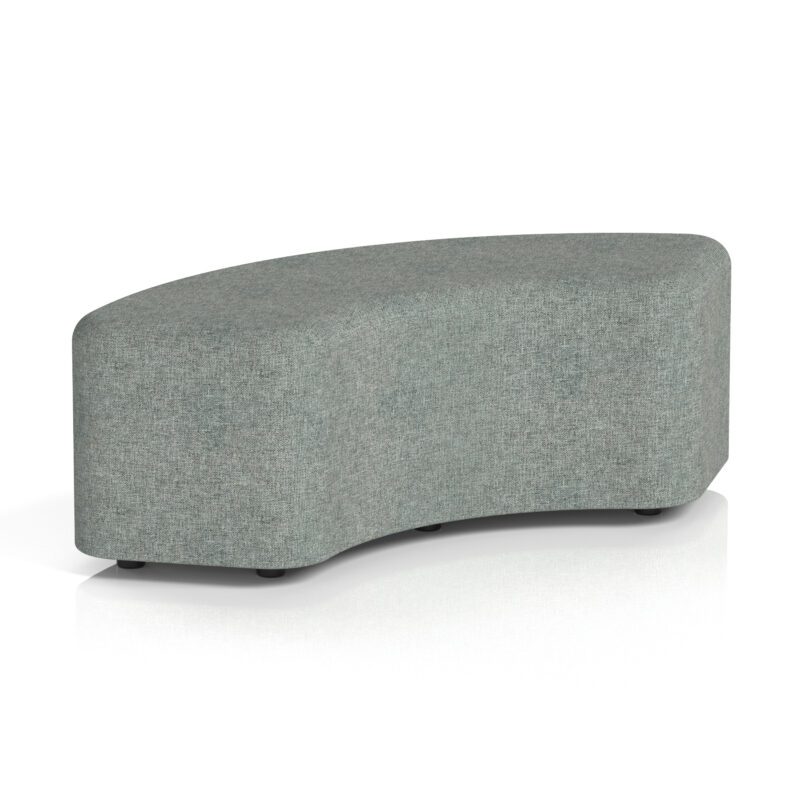 Whitmere Curved Stool in Single Tone - Image 5
