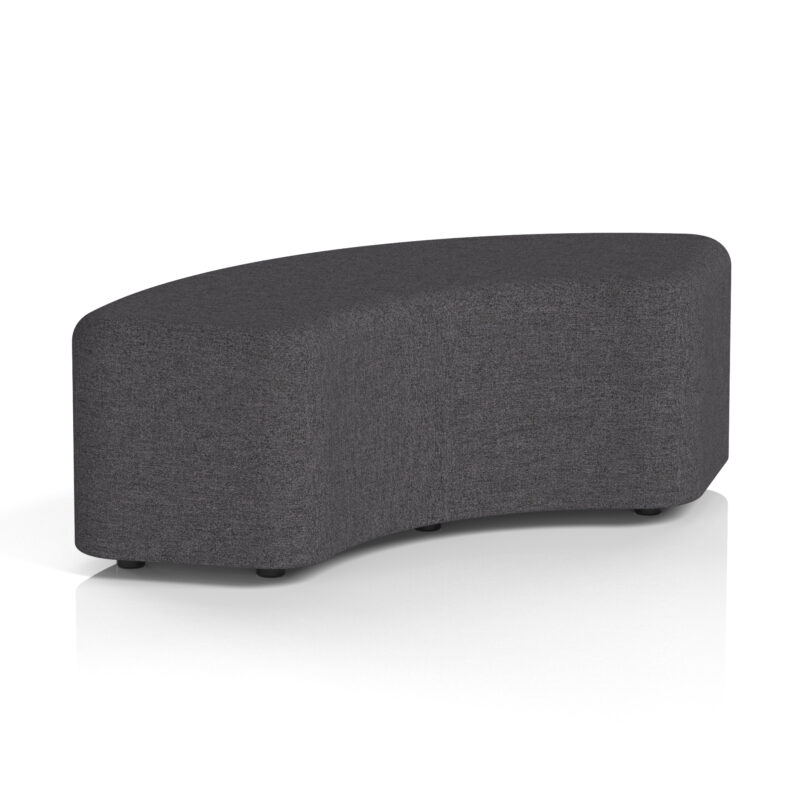 Whitmere Curved Stool in Single Tone - Image 7
