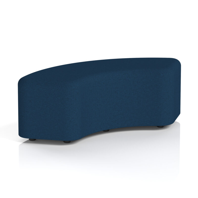 Whitmere Curved Stool in Single Tone - Image 8