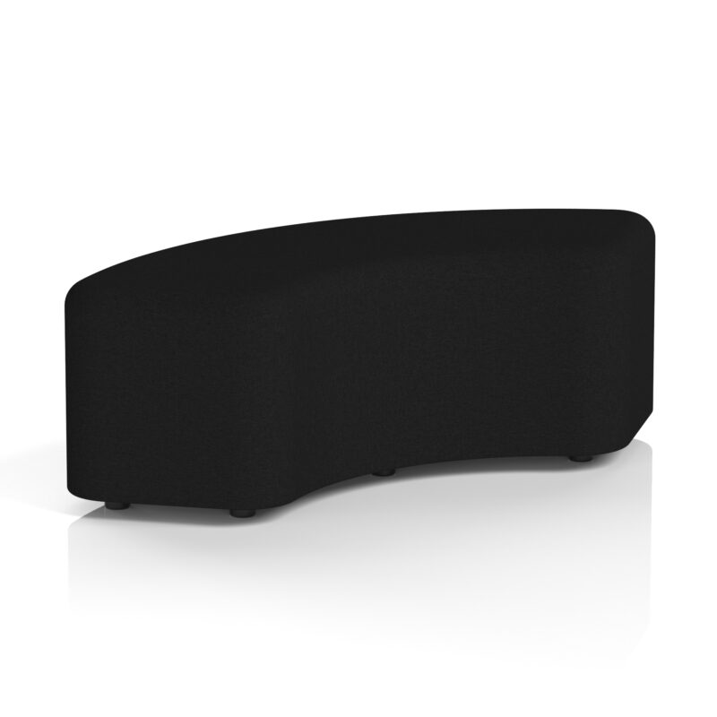 Whitmere Curved Stool in Single Tone - Image 9