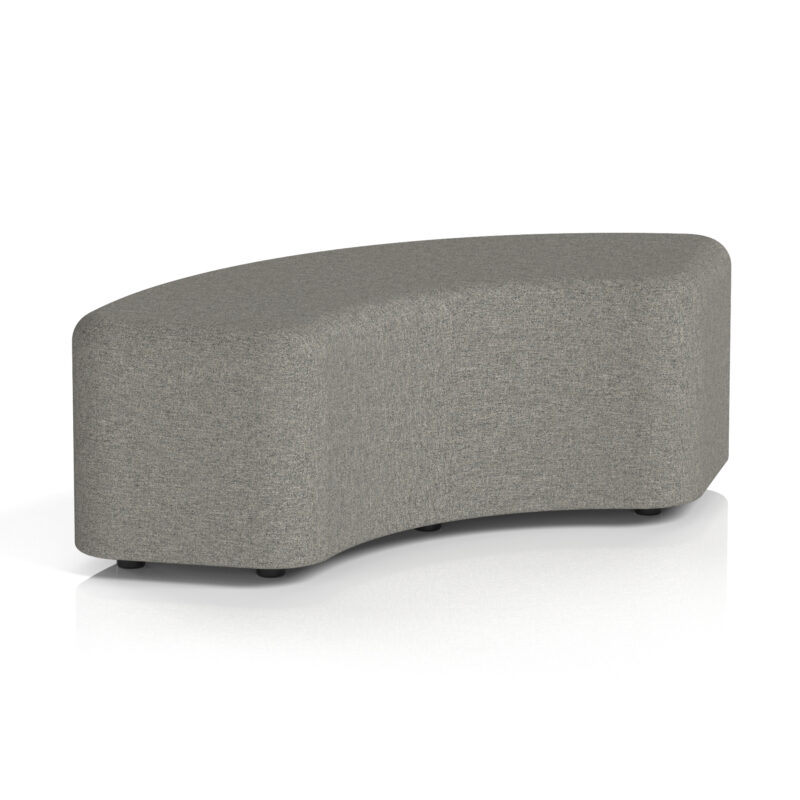 Whitmere Curved Stool in Single Tone - Image 10