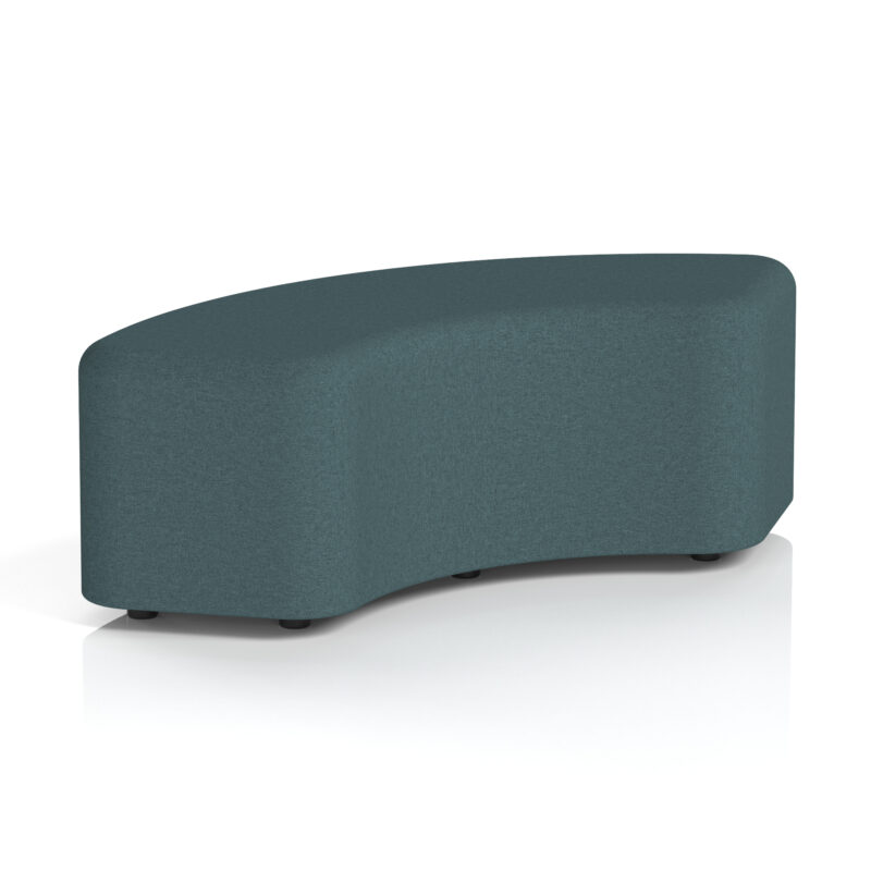 Whitmere Curved Stool in Single Tone - Image 11