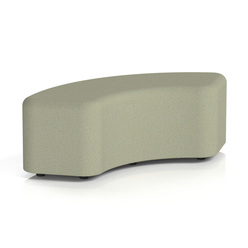 Whitmere Curved Stool in Single Tone - Image 15