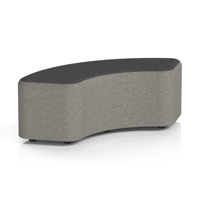 Whitmere Curved Stool in Two Tone - Image 10