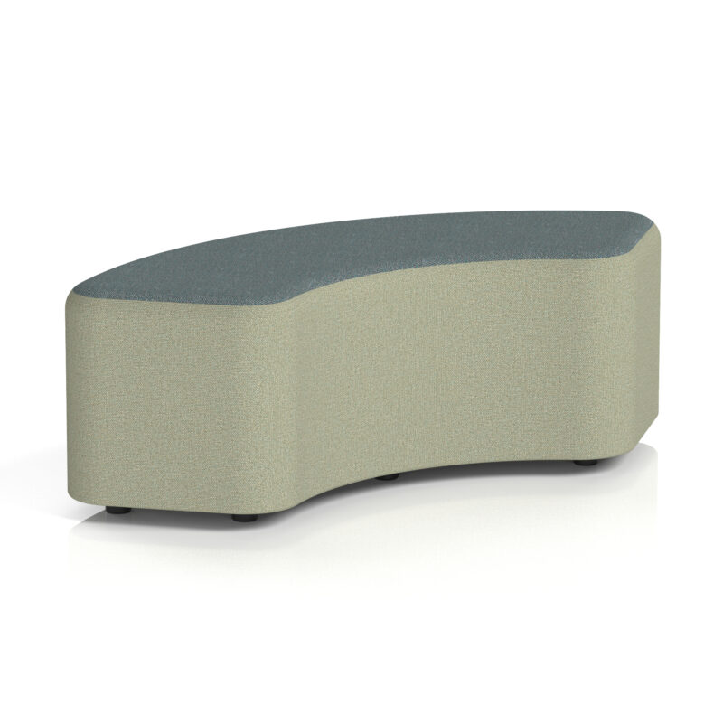 Whitmere Curved Stool in Two Tone - Image 15