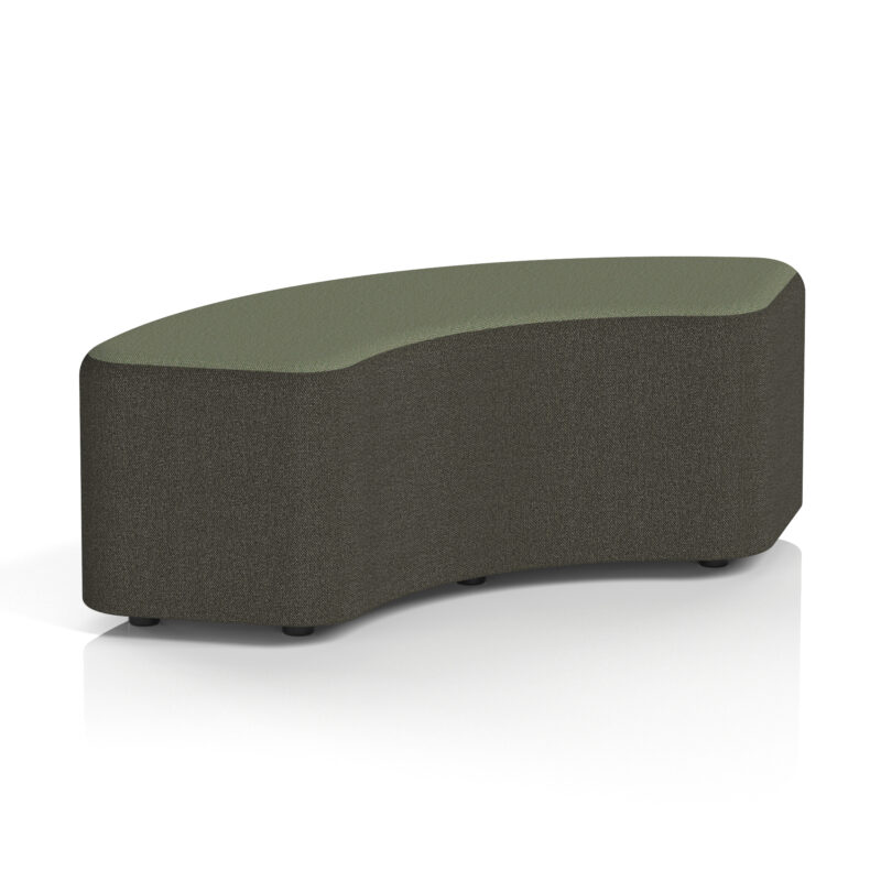 Whitmere Curved Stool in Two Tone - Image 16