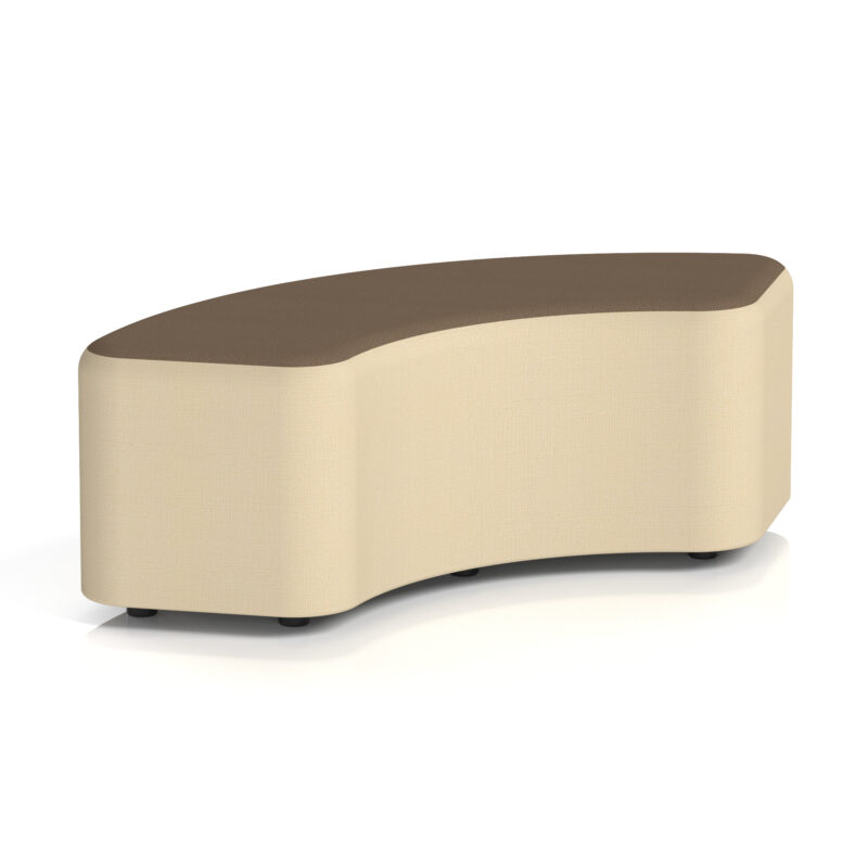 Whitmere Curved Stool in Two Tone - Image 30