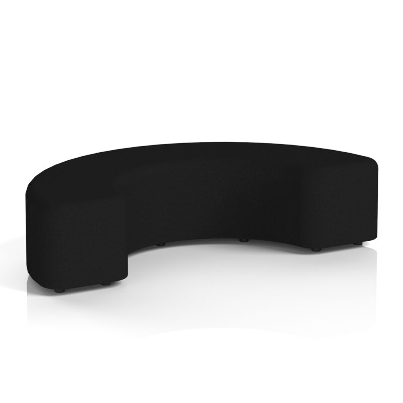 Whitmere Curved Stool in Single Tone - Image 45