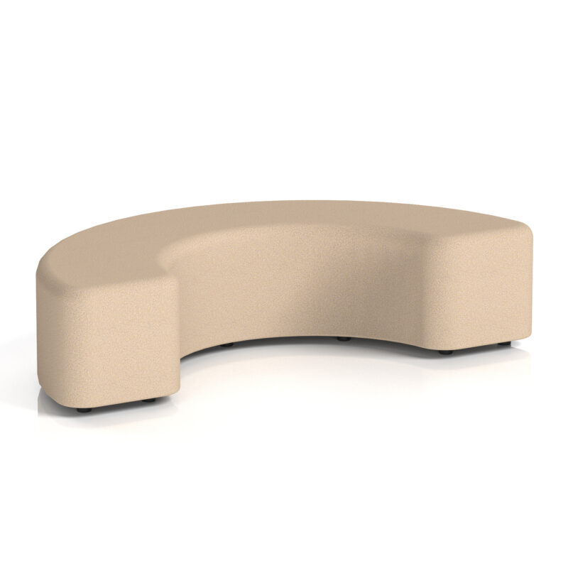 Whitmere Curved Stool in Single Tone - Image 55