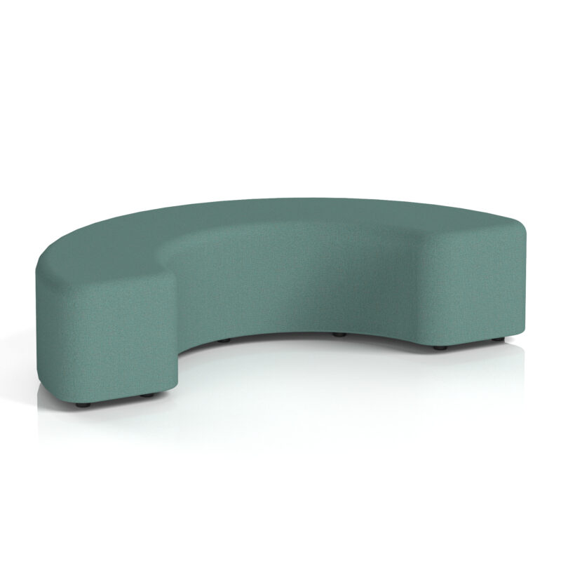 Whitmere Curved Stool in Single Tone - Image 61