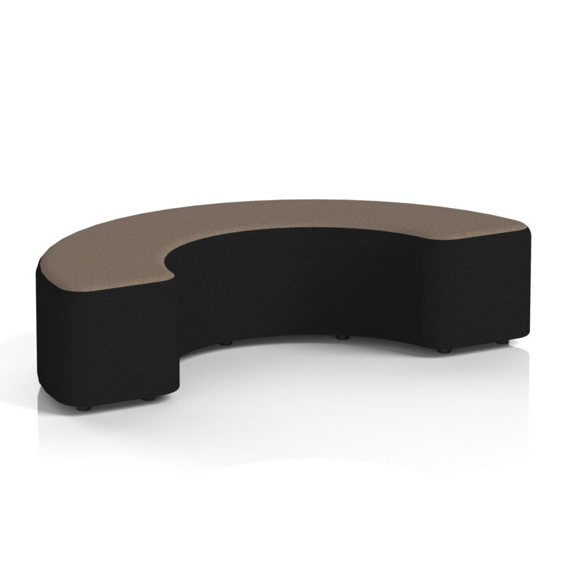 Whitmere Curved Stool in Two Tone - Image 45