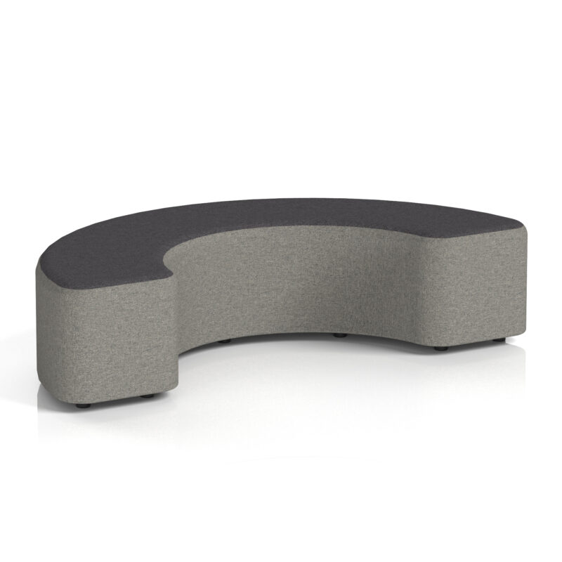 Whitmere Curved Stool in Two Tone - Image 46