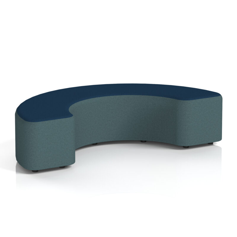 Whitmere Curved Stool in Two Tone - Image 47