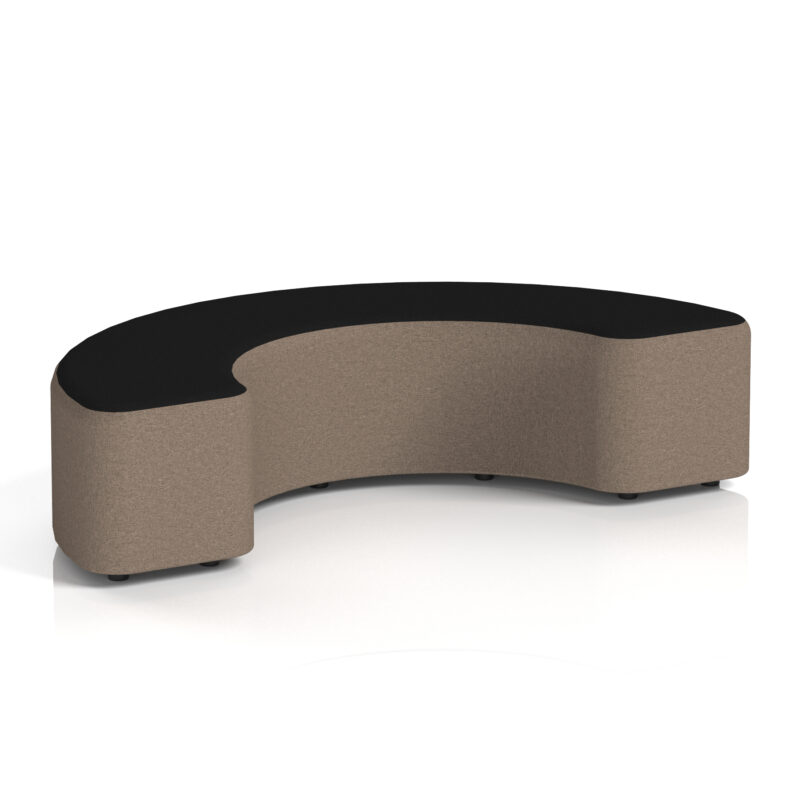 Whitmere Curved Stool in Two Tone - Image 48