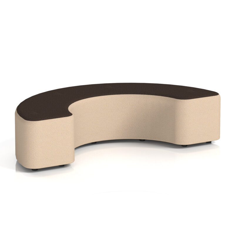 Whitmere Curved Stool in Two Tone - Image 55