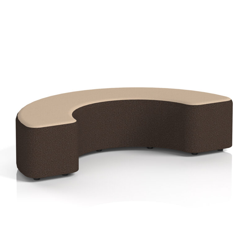 Whitmere Curved Stool in Two Tone - Image 60