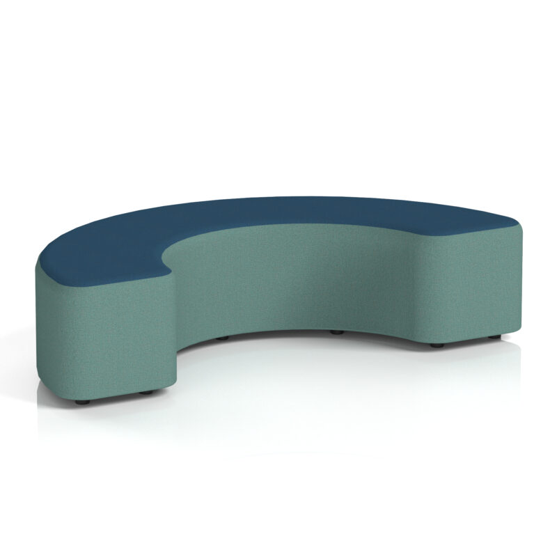 Whitmere Curved Stool in Two Tone - Image 61