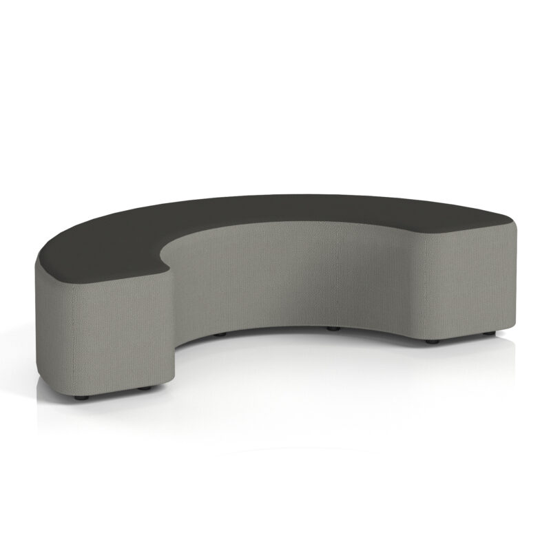 Whitmere Curved Stool in Two Tone - Image 68