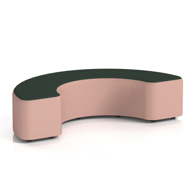 Whitmere Curved Stool in Two Tone - Image 70