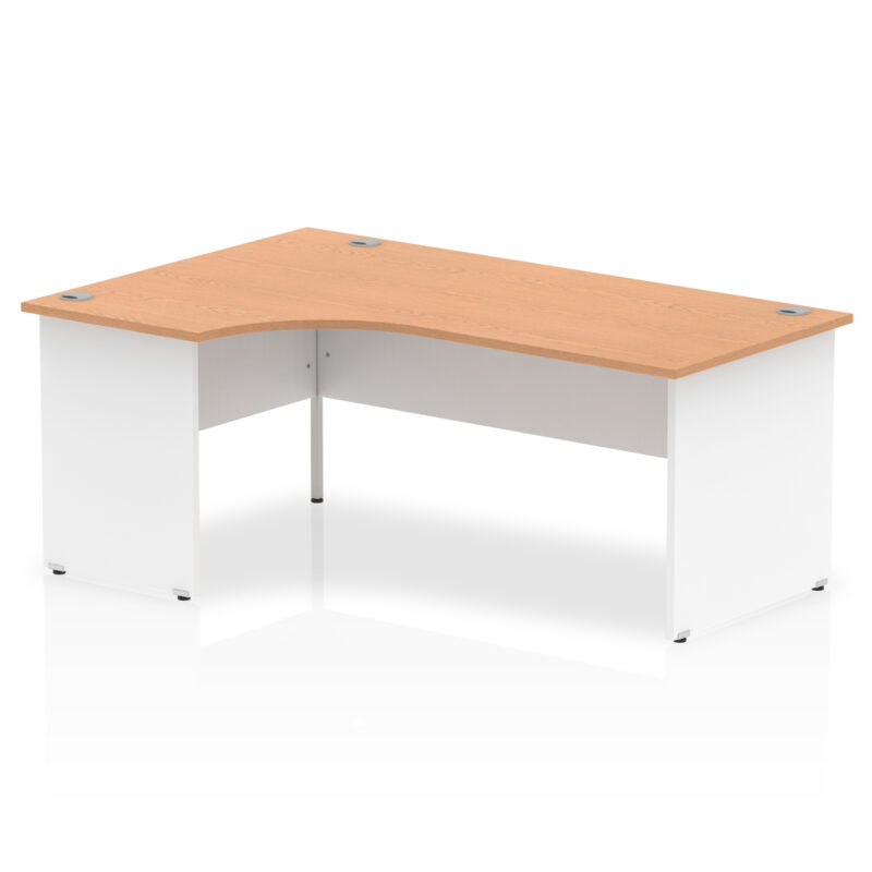 Surge 1800mm Left Crescent Desk Panel End Leg - Image 8