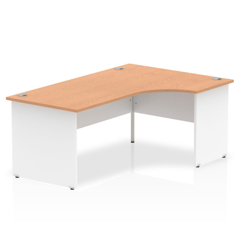 Surge 1800mm Right Crescent Desk Panel End Leg - Image 8