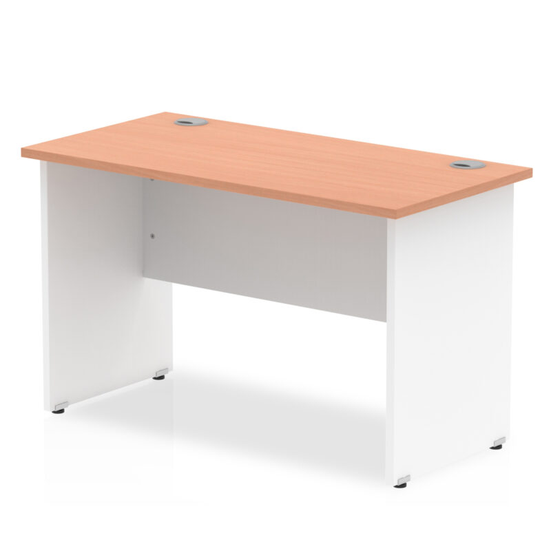 Surge 800mm Slimline Desk Panel End Leg - Image 2
