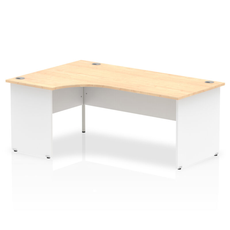 Surge 1800mm Left Crescent Desk Panel End Leg - Image 6