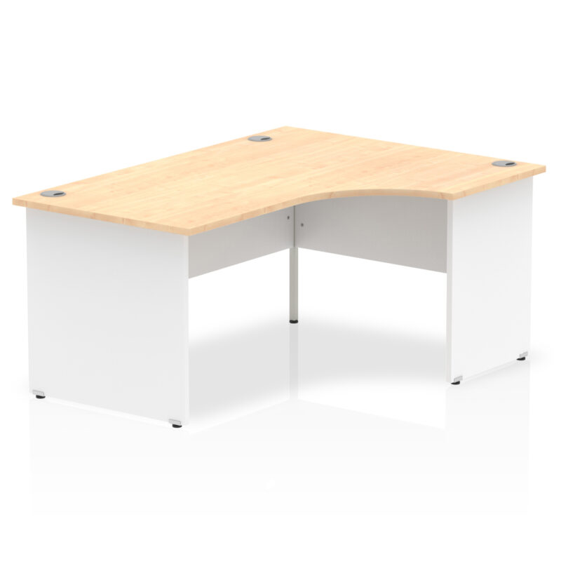 Surge 1600mm Right Crescent Desk Panel End Leg - Image 6