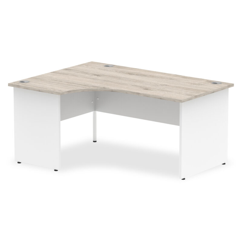 Surge 1600mm Left Crescent Desk Panel End Leg - Image 4