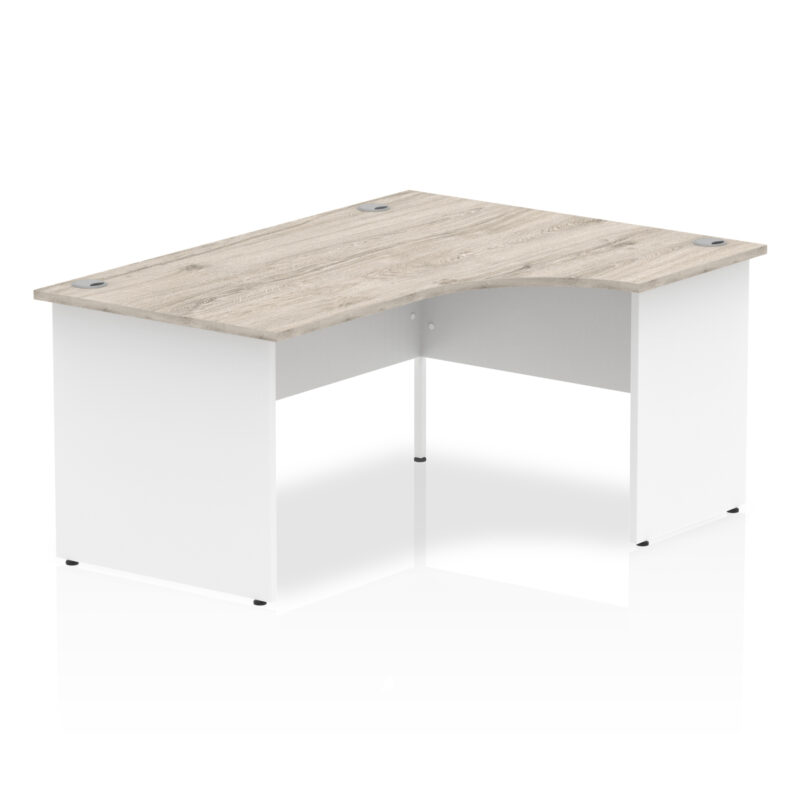 Surge 1600mm Right Crescent Desk Panel End Leg - Image 4