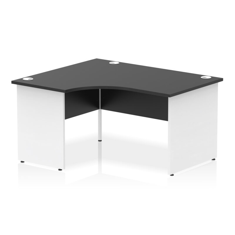 Surge 1400mm Left Crescent Desk Panel End Leg - Image 13
