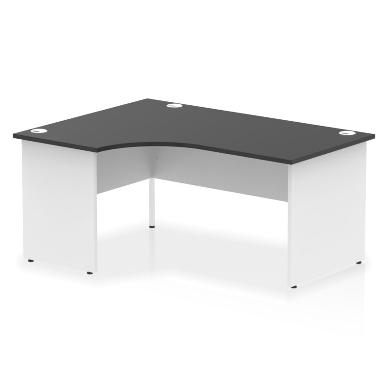 Surge 1600mm Left Crescent Desk Panel End Leg - Image 13
